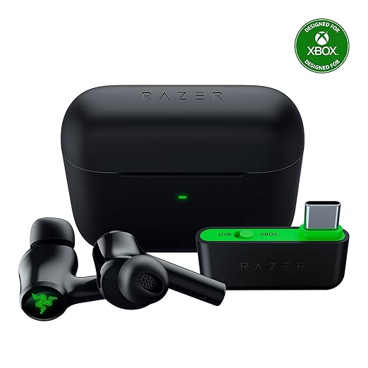 Razer Hammerhead HyperSpeed Wireless Multi-Platform Gaming Earbuds