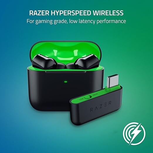 Razer Hammerhead HyperSpeed Wireless Multi-Platform Gaming Earbuds